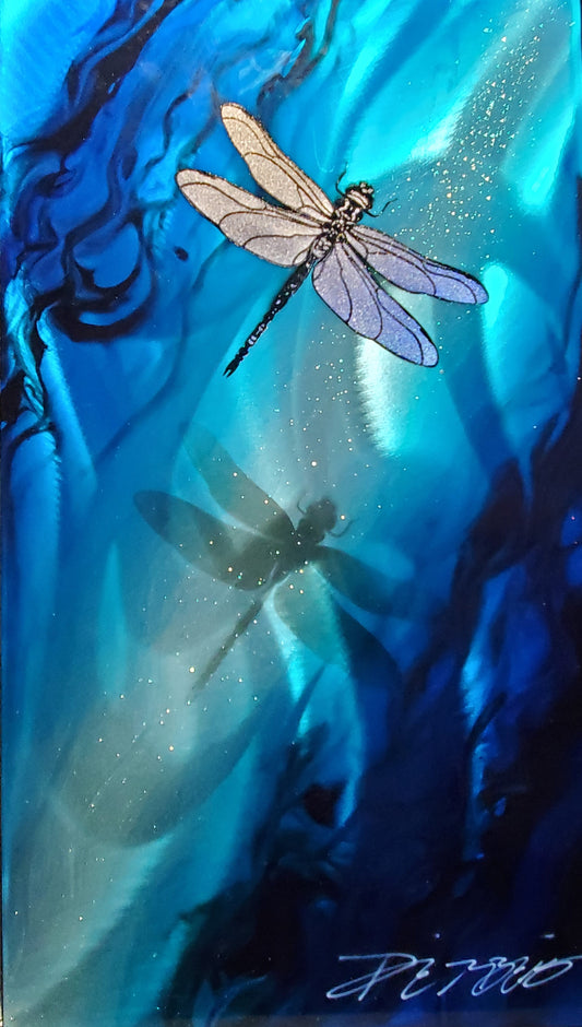 Original Chris DeRubis- Dragonfly Frost